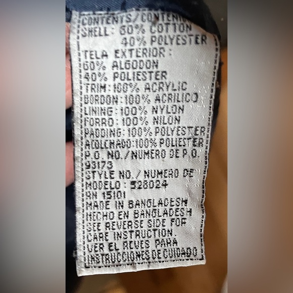 CS Essentials Medium Women’s Beige Parka Coat with Hood - Picture 12 of 14